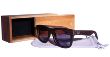 Load image into Gallery viewer, Surferz | Black Lens | Floating Bamboo | Wood Sunglasses | Polarized | TZ LIFESTYLE