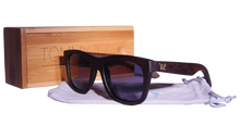 Load image into Gallery viewer, Surferz | Black Lens | Floating Bamboo | Wood Sunglasses | Polarized | TZ LIFESTYLE
