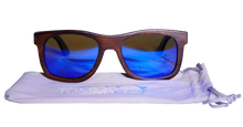 Load image into Gallery viewer, Ripcurlz | Blue Lens | Floating Bamboo Sunglasses | Polarized | TZ LIFESTYLE