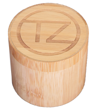 Load image into Gallery viewer, Nauticalz | Waterproof Dark Bamboo Watch | Grey Leather Band | TZ Lifestyle