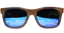 Load image into Gallery viewer, Ripcurlz | Blue Lens | Floating Bamboo Sunglasses | Polarized | TZ LIFESTYLE
