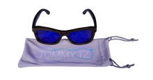 Load image into Gallery viewer, Skimmerz | Kids | Blue Lens | Floating Bamboo Sunglasses | Polarized | TZ LIFESTYLE