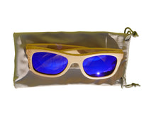 Load image into Gallery viewer, Light Breez | Blue Lens | Floating Bamboo Sunglasses | Polarized | TZ LIFESTYLE