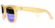 Load image into Gallery viewer, Light Breez | Blue Lens | Floating Bamboo Sunglasses | Polarized | TZ LIFESTYLE