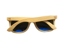 Load image into Gallery viewer, Light Breez | Blue Lens | Floating Bamboo Sunglasses | Polarized | TZ LIFESTYLE