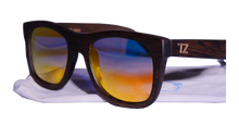 Load image into Gallery viewer, Sunsetterz | Red Lens | Floating Bamboo Sunglasses | Polarized | TZ LIFESTYLE
