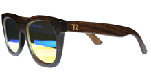Load image into Gallery viewer, Sunsetterz | Red Lens | Floating Bamboo Sunglasses | Polarized | TZ LIFESTYLE