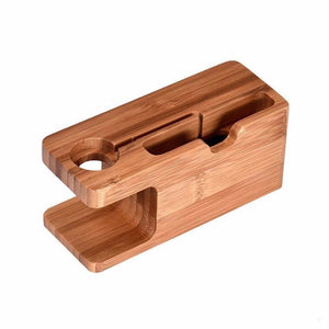 2-in-1 Bamboo Desktop Stand