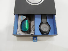 Load image into Gallery viewer, TZ LIFESTYLE | Boardwalk Essentials Pack | Polarized Green Floating Bamboo Sunglasses with Gray Waterproof Wood Watch