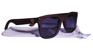 Surferz | Black Lens | Floating Bamboo | Wood Sunglasses | Polarized | TZ LIFESTYLE