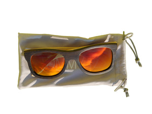 Maverickz | Red Lens | Floating Bamboo Sunglasses | Polarized | TZ LIFESTYLE