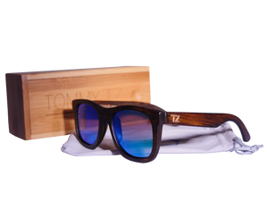Swellz | Green Lens | Floating Bamboo Sunglasses | Polarized | TZ LIFESTYLE