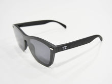 Load image into Gallery viewer, Black Ice | Polarized Reflective Series Sunglasses/Wayfarers with Mirrored Lenses