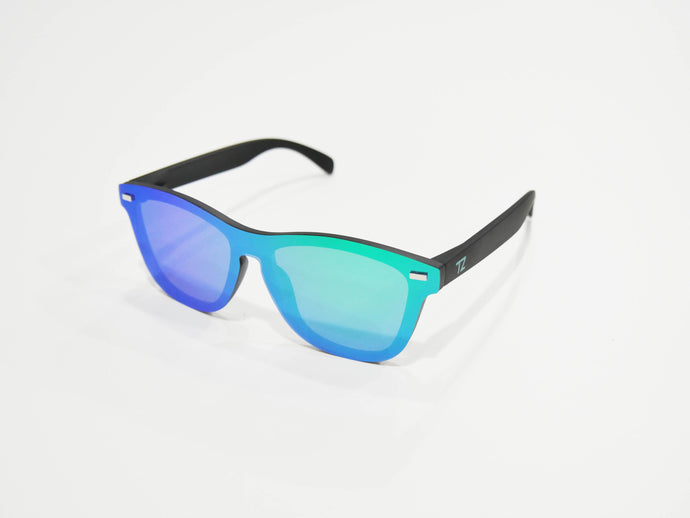 Go Green | Polarized Reflective Series Sunglasses/Wayfarers with Mirrored Lenses