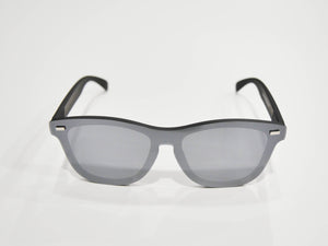 Iced Over | Polarized Reflective Series Sunglasses/Wayfarers with Mirrored Lenses