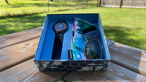 Hydroz Essentials Pack | Polarized Hyrdroz Series Floating Sunglasses with Waterproof Wood Watch