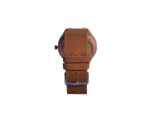 Load image into Gallery viewer, Yacht Life | Waterproof Light Bamboo Watch | Tan Leather Band | TZ Lifestyle