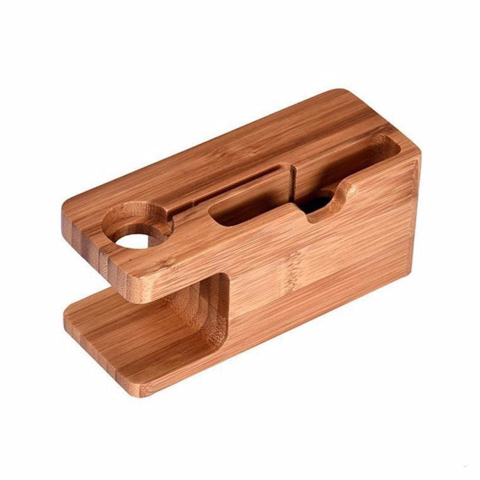 2-in-1 Bamboo Desktop Stand