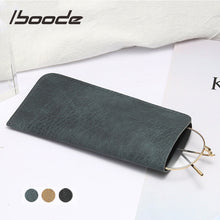 Load image into Gallery viewer, Leather Sunglass Pouch (color)